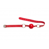 Красный кляп-шарик Firecracker - Lola Games - купить с доставкой в Новокуйбышевске