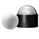 Белый мастурбатор Tenga Geo Aqua - Tenga - в Новокуйбышевске купить с доставкой
