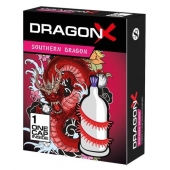 Презерватив Sitabella Dragon SOUTHERN с усиками - Sitabella - купить с доставкой в Новокуйбышевске