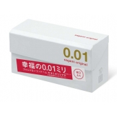 Супер тонкие презервативы Sagami Original 0.01 - 10 шт. - Sagami - купить с доставкой в Новокуйбышевске