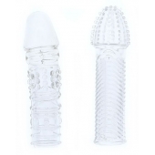 Комплект из 2 прозрачных насадок на пенис PENIS EXTENDER PACK - Dream Toys - в Новокуйбышевске купить с доставкой