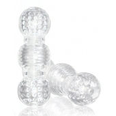 Прозрачный фигурный мастурбатор Master Stroker - Blush Novelties - в Новокуйбышевске купить с доставкой