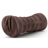 Коричневый мастурбатор-вагина Hot Chocolate Brianna - Blush Novelties - в Новокуйбышевске купить с доставкой