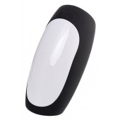 Черно-белый перезаряжаемый мастурбатор Erotist Hailstorm - Erotist Adult Toys - в Новокуйбышевске купить с доставкой