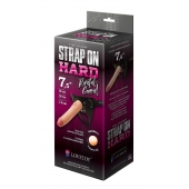 Пояс-трусики с насадкой Hard brutal-consul - 19 см. - LOVETOY (А-Полимер) - купить с доставкой в Новокуйбышевске