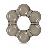 Дымчатое эрекционное кольцо Stay Hard Thick Bead Cock Ring - Blush Novelties - в Новокуйбышевске купить с доставкой