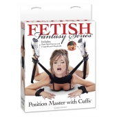 Фиксатор для рук и ног Fetish Fantasy Series Position Master With Cuffs - Pipedream - купить с доставкой в Новокуйбышевске