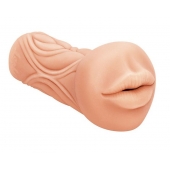 Телесный мастурбатор-ротик Sweet Lips - Lola Games - в Новокуйбышевске купить с доставкой