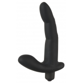 Черный вибромассажер простаты Naughty Finger Prostate Vibe - 13,8 см. - Orion - в Новокуйбышевске купить с доставкой