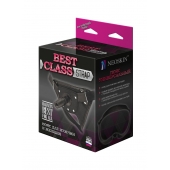 Черный пояс для насадок BEST CLASS STRAP - LOVETOY (А-Полимер) - купить с доставкой в Новокуйбышевске