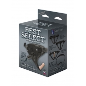 Пояс HARNESS BEST SELECT с вагинальной пробкой - LOVETOY (А-Полимер) - купить с доставкой в Новокуйбышевске