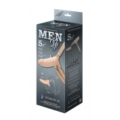 Телесный мужской парапротез MEN STYLE - 15 см. - LOVETOY (А-Полимер) - купить с доставкой в Новокуйбышевске