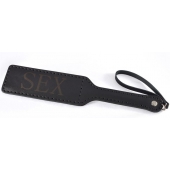 Черная гладкая шлепалка SEX - 35 см. - Sitabella - купить с доставкой в Новокуйбышевске