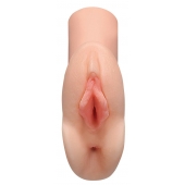 Телесный мастурбатор Perfect Pussy Double Stroker - Pipedream - в Новокуйбышевске купить с доставкой