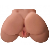 Кофейный мастурбатор-полуторс Perfect Ass Masturbator - Pipedream - в Новокуйбышевске купить с доставкой