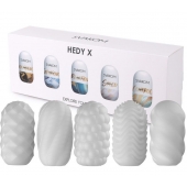 Набор из 5 мастурбаторов Hedy X5 Mixed - Svakom - в Новокуйбышевске купить с доставкой