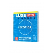Текстурированные презервативы LUXE Royal Exotica - 3 шт. - Luxe - купить с доставкой в Новокуйбышевске