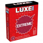 Текстурированные презервативы LUXE Royal Extreme - 3 шт. - Luxe - купить с доставкой в Новокуйбышевске