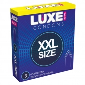 Презервативы увеличенного размера LUXE Royal XXL Size - 3 шт. - Luxe - купить с доставкой в Новокуйбышевске