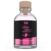 Массажный гель с согревающим эффектом Cotton Candy - 30 мл. - INTT - купить с доставкой в Новокуйбышевске