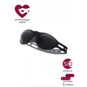 Черная плотная силиконовая маска - ToyFa - купить с доставкой в Новокуйбышевске