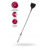 Черный гладкий стек с тонкой ручкой - 48 см. - ToyFa - купить с доставкой в Новокуйбышевске