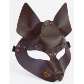 Коричневая маска Wolf - Sitabella - купить с доставкой в Новокуйбышевске