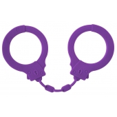 Фиолетовые силиконовые поножи Limitation - Lola Games - купить с доставкой в Новокуйбышевске