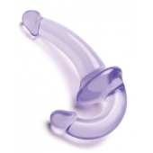 Фиолетовый безремневой страпон Strapless Strap-On - Lux Fetish - купить с доставкой в Новокуйбышевске
