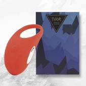 Красное кольцо с вибрацией Thor Cockring - FeelzToys - в Новокуйбышевске купить с доставкой