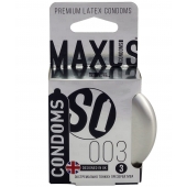 Экстремально тонкие презервативы в железном кейсе MAXUS Extreme Thin - 3 шт. - Maxus - купить с доставкой в Новокуйбышевске
