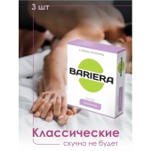 Классические презервативы Bariera Classic - 3 шт. - Bariera - купить с доставкой в Новокуйбышевске