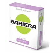 Классические презервативы Bariera Classic - 3 шт. - Bariera - купить с доставкой в Новокуйбышевске