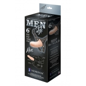 Пустотелый фаллопротез MEN STYLE - 17,5 см. - LOVETOY (А-Полимер) - купить с доставкой в Новокуйбышевске