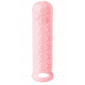 Розовый фаллоудлинитель Homme Long - 15,5 см. - Lola Games - в Новокуйбышевске купить с доставкой