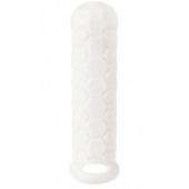 Белый фаллоудлинитель Homme Long - 15,5 см. - Lola Games - в Новокуйбышевске купить с доставкой