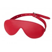 Красная маска Anonymo из искусственной кожи - ToyFa - купить с доставкой в Новокуйбышевске