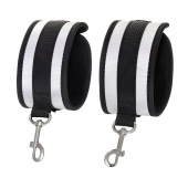 Серебристо-черные оковы Anonymo - ToyFa - купить с доставкой в Новокуйбышевске