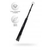 Черный флоггер Anonymo - 64 см. - ToyFa - купить с доставкой в Новокуйбышевске