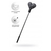 Черный стек со шлепком в форме сердца Anonymo - 35 см. - ToyFa - купить с доставкой в Новокуйбышевске