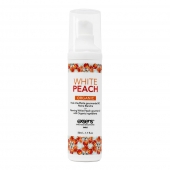 Разогревающее массажное масло Gourmet White Peach Organic с органическими ингредиентами - 50 мл. - Exsens - купить с доставкой в Новокуйбышевске