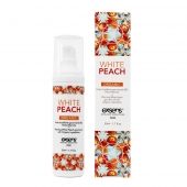 Разогревающее массажное масло Gourmet White Peach Organic с органическими ингредиентами - 50 мл. - Exsens - купить с доставкой в Новокуйбышевске
