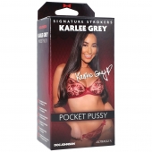 Мастурбатор-вагина Karlee Grey ULTRASKYN Pocket Pussy - Doc Johnson - в Новокуйбышевске купить с доставкой