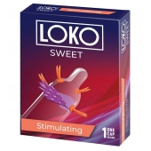 Стимулирующая насадка на пенис LOKO SWEET с возбуждающим эффектом - Sitabella - в Новокуйбышевске купить с доставкой