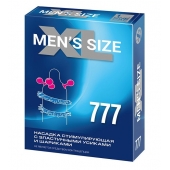 Стимулирующая насадка на пенис MEN SIZE 777 - Sitabella - в Новокуйбышевске купить с доставкой