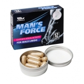 Пищевой концентрат для мужчин MANS FORCE  - 12 капсул - Sitabella - купить с доставкой в Новокуйбышевске