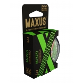 Презервативы в пластиковом кейсе MAXUS AIR Mixed - 3 шт. - Maxus - купить с доставкой в Новокуйбышевске