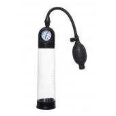 Прозрачная механическая помпа Roald с манометром - Sexus - в Новокуйбышевске купить с доставкой