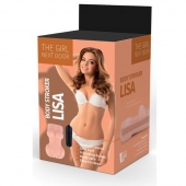 Телесный мастурбатор-вагина Lisa - Dream Toys - в Новокуйбышевске купить с доставкой