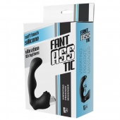 Черный вибромассажер простаты FantASStic Vibrating Prostate Massager - 11,3 см. - Dream Toys - в Новокуйбышевске купить с доставкой
